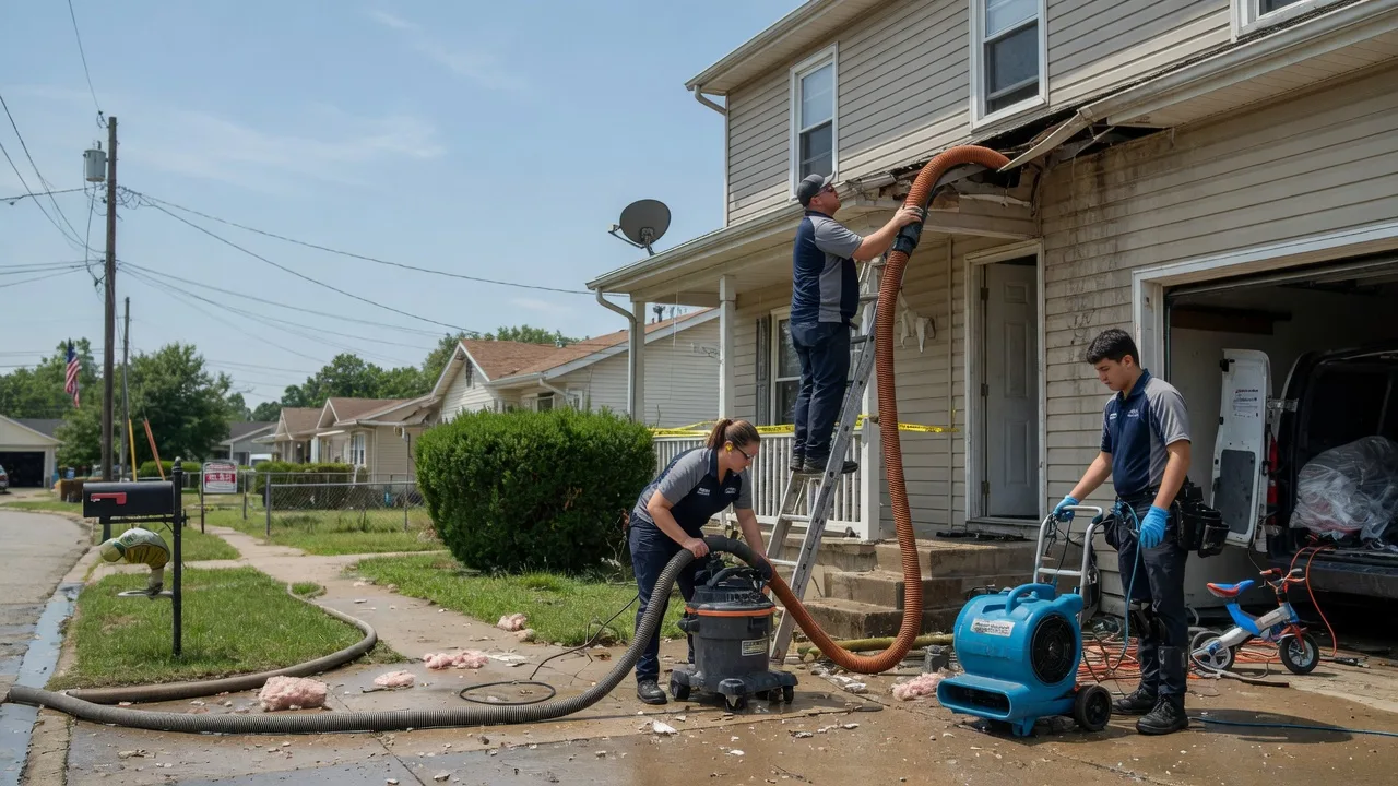 Water Damage Restoration in Holcombe, WI near me
